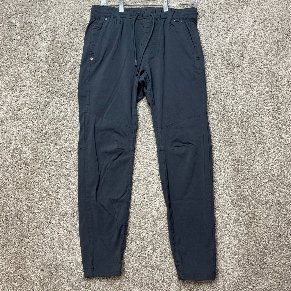 Projek Raw Jogger Pants Mens Small Gray Stretch Waistband Drawstring Classic Fit